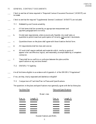 Form HDWILF40 Plans, Specifications &amp; Contract Documents Guidance for the Design of Dwsirlf Funded Drinking Water Facilities - Mississippi, Page 3