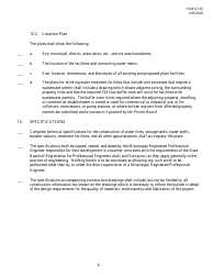 Form HDWILF40 Plans, Specifications &amp; Contract Documents Guidance for the Design of Dwsirlf Funded Drinking Water Facilities - Mississippi, Page 6