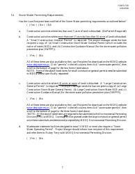 Form HDWILF40 Plans, Specifications &amp; Contract Documents Guidance for the Design of Dwsirlf Funded Drinking Water Facilities - Mississippi, Page 7