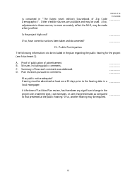 Form HDWILF14 Facilities Plan Checklist - Dwsirlf Loan Program - Mississippi, Page 10