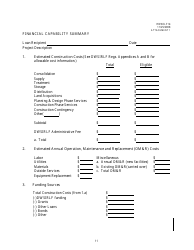 Form HDWILF14 Facilities Plan Checklist - Dwsirlf Loan Program - Mississippi, Page 11