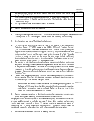 Form HDWILF14 Facilities Plan Checklist - Dwsirlf Loan Program - Mississippi, Page 3