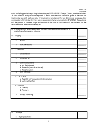 Form HDWILF14 Facilities Plan Checklist - Dwsirlf Loan Program - Mississippi, Page 5