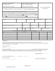 Individual Firearm Permit Form - Mississippi, Page 12