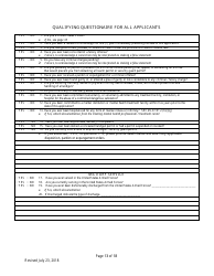 Individual Firearm Permit Form - Mississippi, Page 13