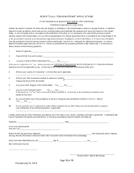 Individual Firearm Permit Form - Mississippi, Page 18