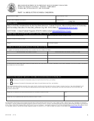 Document preview: Form MO500-2486 Part 1-a Neglected School Children - Missouri