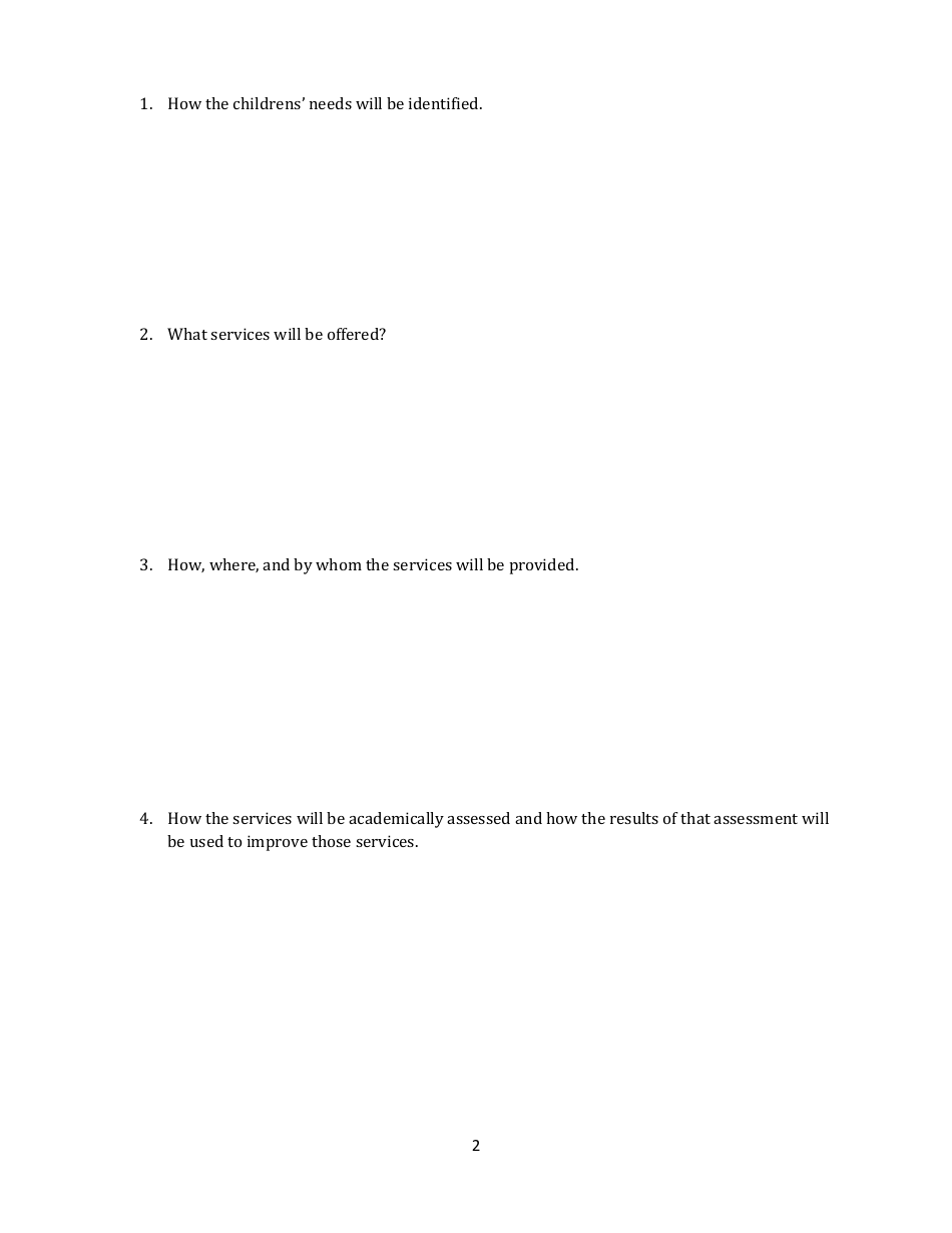 Public / Private Design for Educational Service - Missouri, Page 2