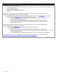Form MO500-3069 50/50 Career Education Equipment/Educational Resource(S) Information - Missouri, Page 3