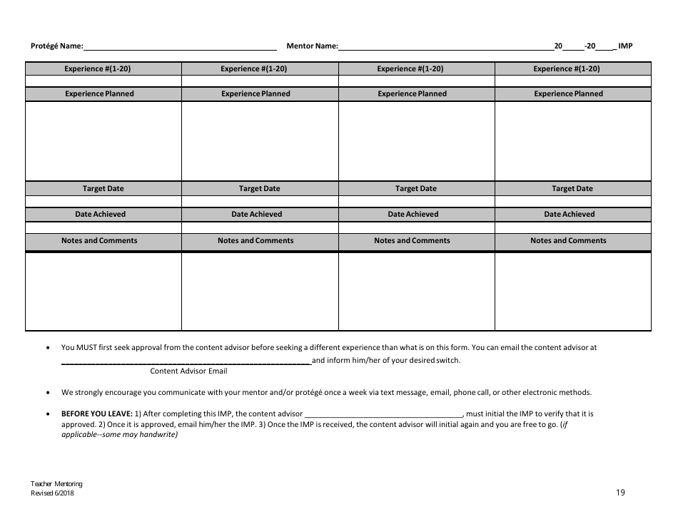 Career Education Mentoring Manual - Missouri, Page 20