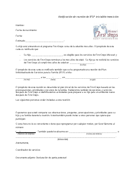 Document preview: Notificacion De Reunion De Ifsp Inicial/De Transicion - Missouri (Spanish)