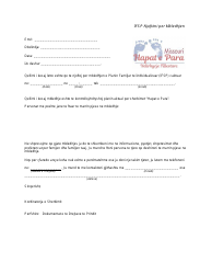 Document preview: Ifsp Meeting Notification Letter - Missouri (Albanian)