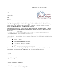 Document preview: Spoe Refuse Initial Evaluation Letter - Missouri (Albanian)