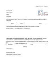 Document preview: Ifsp Meeting Notification Letter - Missouri (Bosnian)