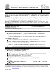 Document preview: Form MO500-3041 Release of Information - Missouri (Chin)