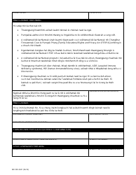 Form MO500-3041 Release of Information - Missouri (Chin), Page 2