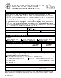 Document preview: Form MO500-2996 Consent to Use Private Insurance - Missouri (Chuukese)