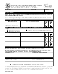 Document preview: Form MO500-3030 Notice of Action/Consent - Missouri (Chuukese)