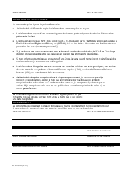 Form MO500-3041 Release of Information - Missouri (French), Page 2