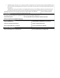 Form MO500-3041 Release of Information - Missouri (Oromo), Page 2