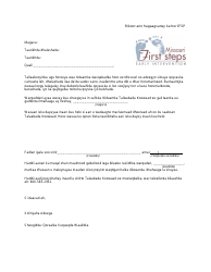 Document preview: Inactivate Record Prior to Ifsp Letter - Missouri (Somali)