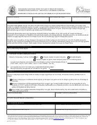 Document preview: Form MO500-3126 Financial Information for Family Cost Participation - Missouri (Somali)