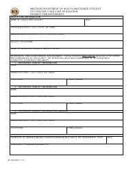 Document preview: Form MO580-2906 Request for References - Missouri
