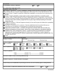 Form DC-20 Program Evaluation Questionnaire - Missouri, Page 2