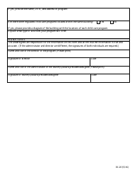Form DC-20 Program Evaluation Questionnaire - Missouri, Page 3