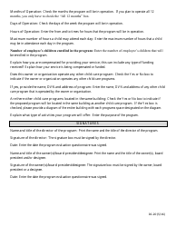 Form DC-20 Program Evaluation Questionnaire - Missouri, Page 5