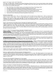 Form MO580-2422 Employer Background Screening Request - Missouri, Page 2