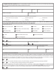 Form MO580-3014 Practitioner Application for a Missouri Controlled Substances Registration and Practitioner Availability Cencus - Missouri, Page 5