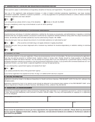 Form MO580-3014 Practitioner Application for a Missouri Controlled Substances Registration and Practitioner Availability Cencus - Missouri, Page 6