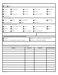 Form MO580-3012 Mid-level Practitioner Application for a Missouri Controlled Substances Registration and Practitioner Availability Census - Missouri, Page 4