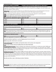 Emergency Response Plan Form - Missouri, Page 2