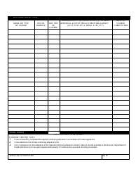 Emt-Community Paramedic Certification/Recertification Application Form - Missouri, Page 2