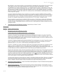 Instructions for Form TR-102 Trust Company Fiduciary and Related Services - Missouri, Page 4