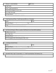 Application for Renewal of Residential Mortgage Loan Broker License - Missouri, Page 2