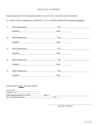 Application for Renewal of Residential Mortgage Loan Broker License - Missouri, Page 6