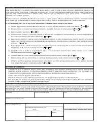 Form MO375-0676 Motor Vehicle Extended Service Contract Provider Registration - Missouri, Page 2