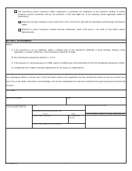 Form MO375-0686 Vehicle Protection Product Warrantor Registration - Missouri, Page 2
