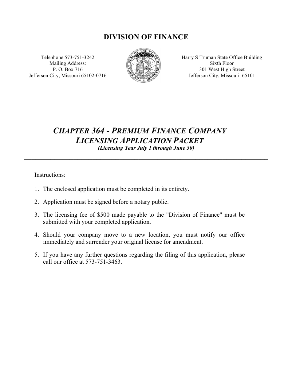 Form PF Download Printable PDF Or Fill Online Application For Premium