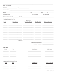 Form WC-81B Application for Membership - Missouri, Page 3