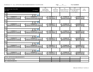 Document preview: Form SBM-LM-2 Schedule 11 All Officers and Disbursements to Officers - Missouri