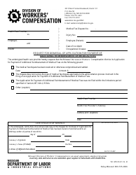 Document preview: Form WC-MD-05 Request for Dismissal of Application for Payment of Additional Reimbursement of Medical Fees - Missouri