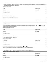 Form WC-131 Individual Self-insured Employer Information - Missouri, Page 2