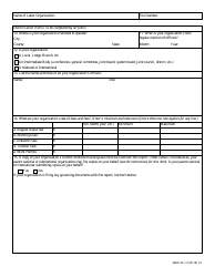 Form SBM-LM-1 &quot;Labor Organization Information Report&quot; - Missouri, Page 2