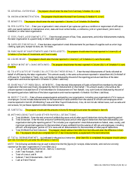 Instructions for Form SBM-LM-2 Labor Organization Annual Report - Missouri, Page 25