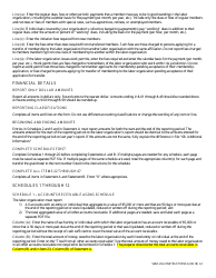 Instructions for Form SBM-LM-2 Labor Organization Annual Report - Missouri, Page 6