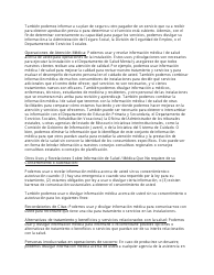 Aviso De Practicas De Privacidad Portada De Reconocimiento - Missouri (Spanish), Page 4